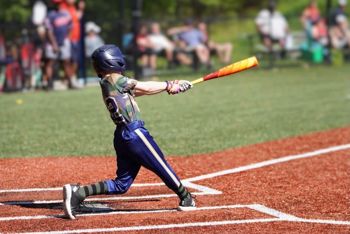 A CT Aviators player developing at the plate